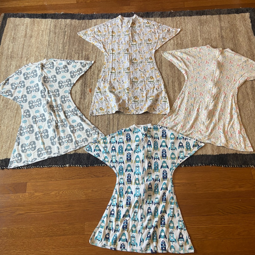 Sleeping Baby Zipadee Sleep Sack Medium (bundle of 4)